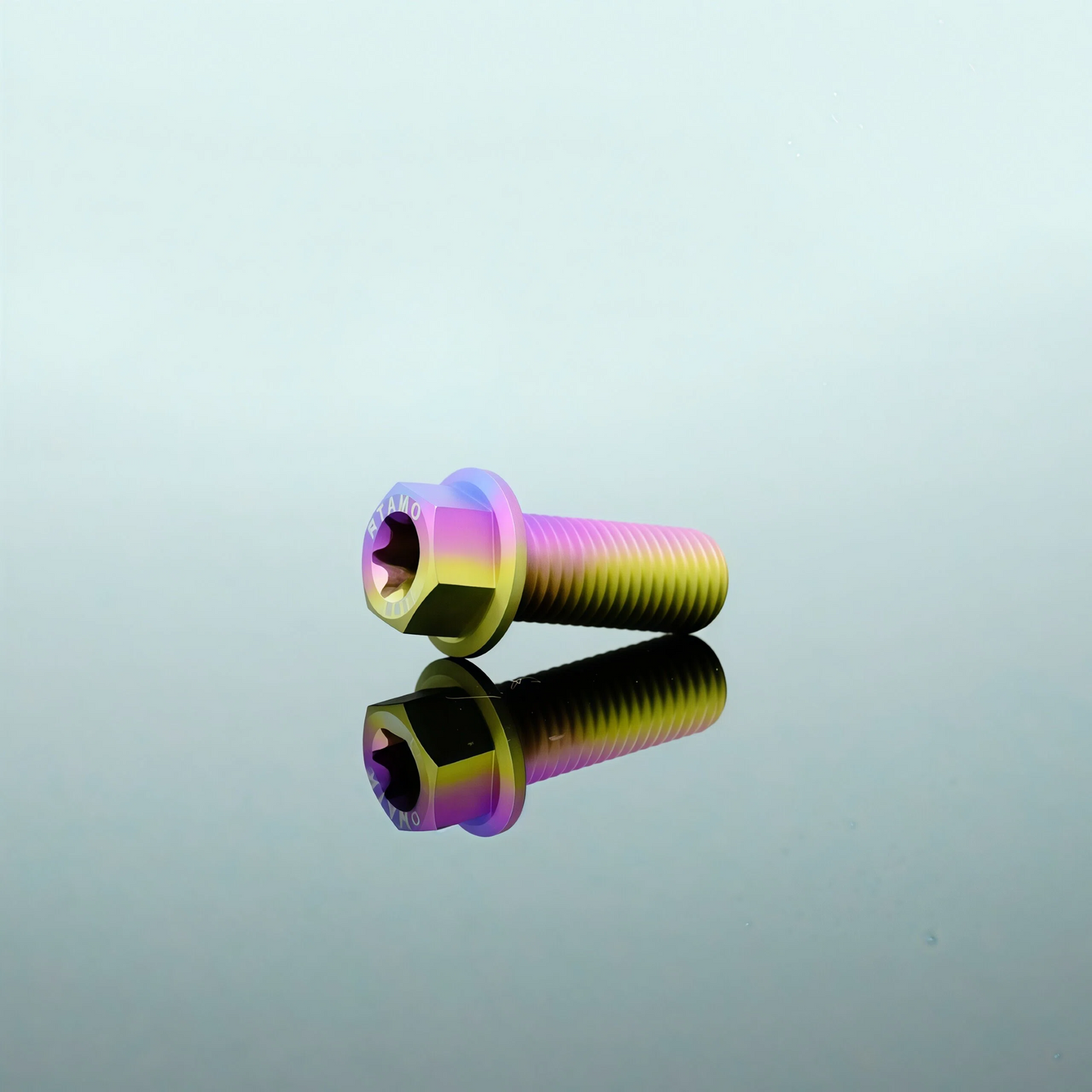 Titanium Bolt M10 Flange Torx Matte Sandblasted Screw