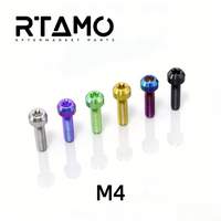 Titanium Bolt M4 Torx Head Chamfered Screw