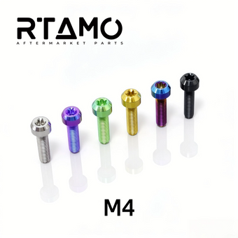 compare product Titanium Bolt M4 Torx Head Chamfered Screw