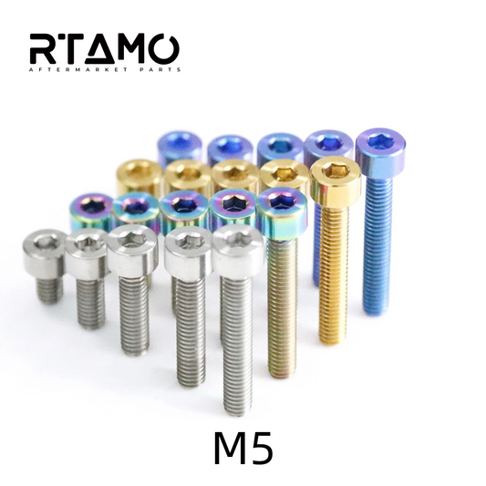 Titanium Bolt M5 Hex Socket Head