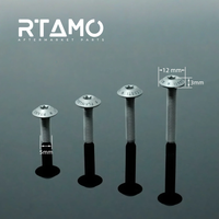 Titanium Bolt M5 Umbrella Torx Matte Sandblasted Screw