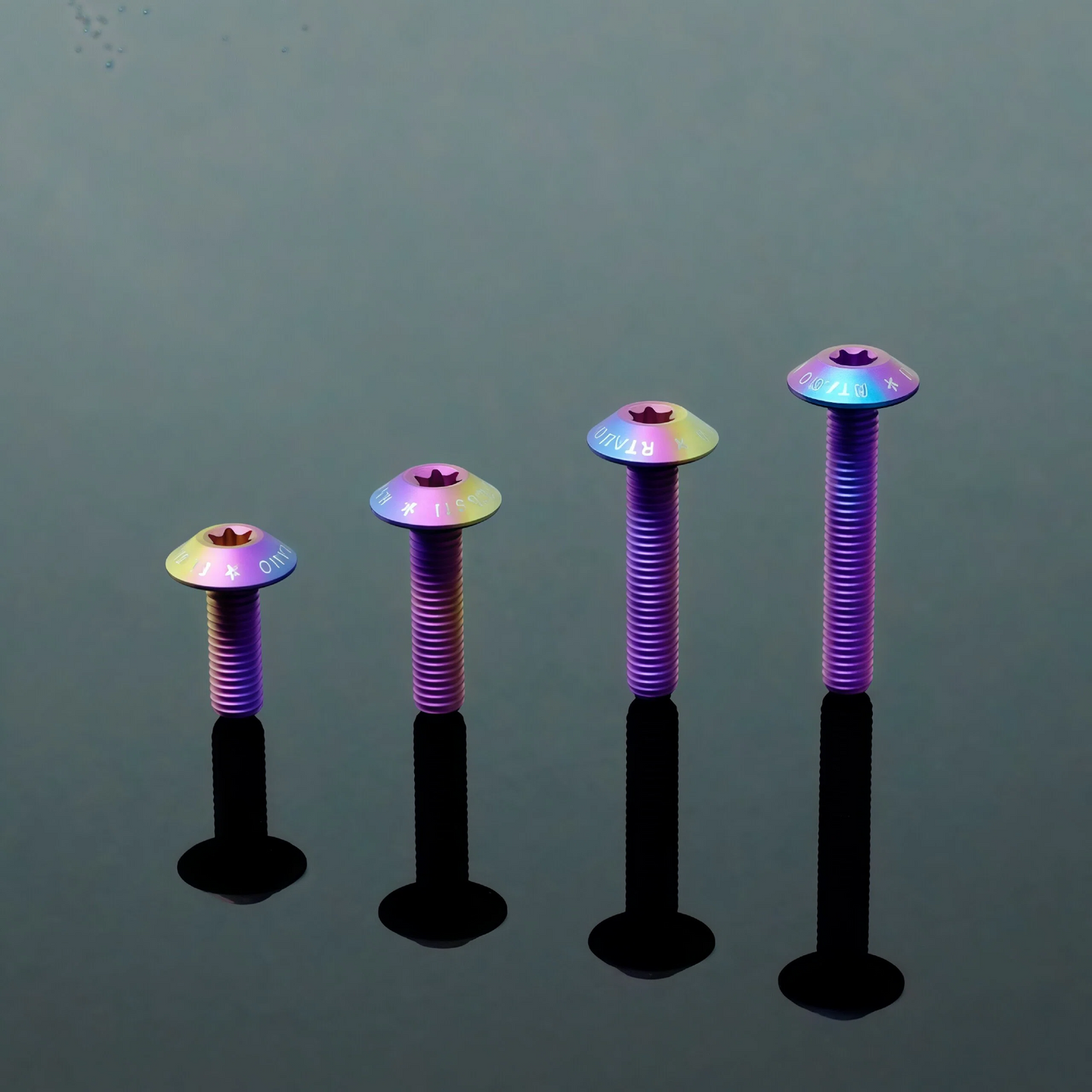 Titanium Bolt M5 Umbrella Torx Matte Sandblasted Screw