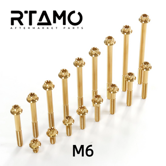 compare product Titanium Bolt M6 Torx Head(OD=12)