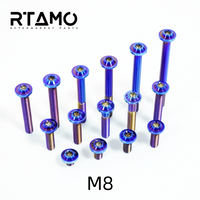 Titanium Bolt M8 Torx Disc Head