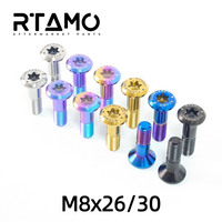 Titanium Countersunk Sprocket Bolt M8X26/30 for KTM