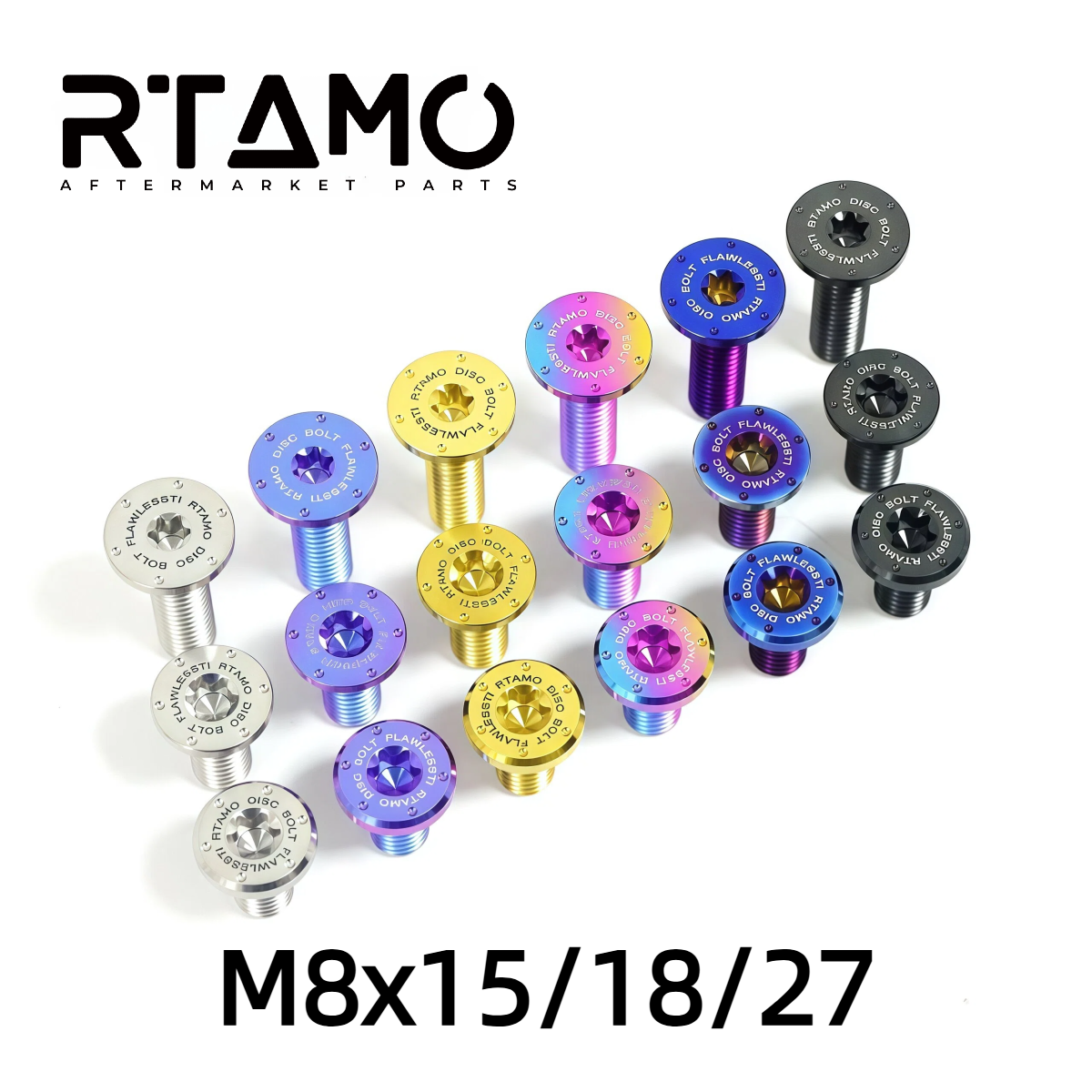 Titanium Torx Socket Step Bolt M8 for BMW
