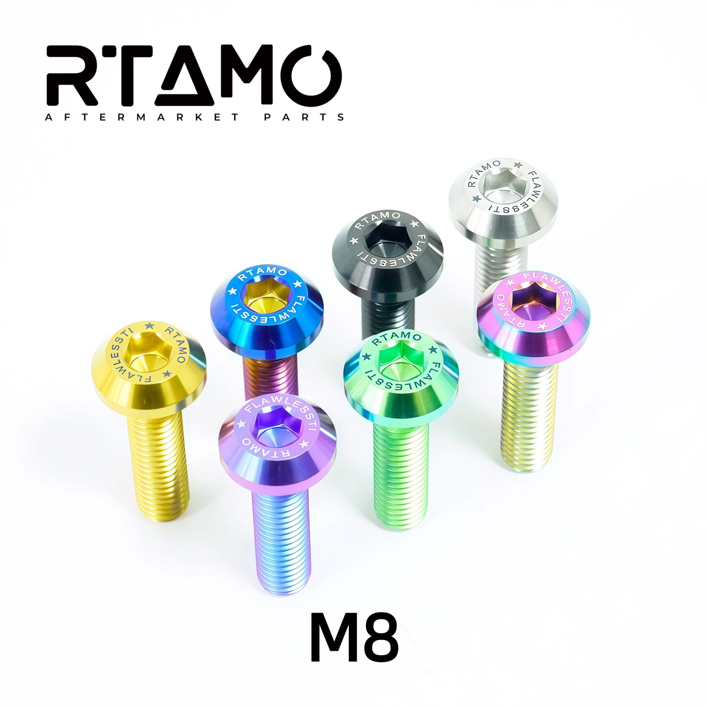 Titanium Bolt M8 Umbrella Hex Socket Head