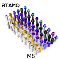 Titanium Bolt Hex Tapered Head M8