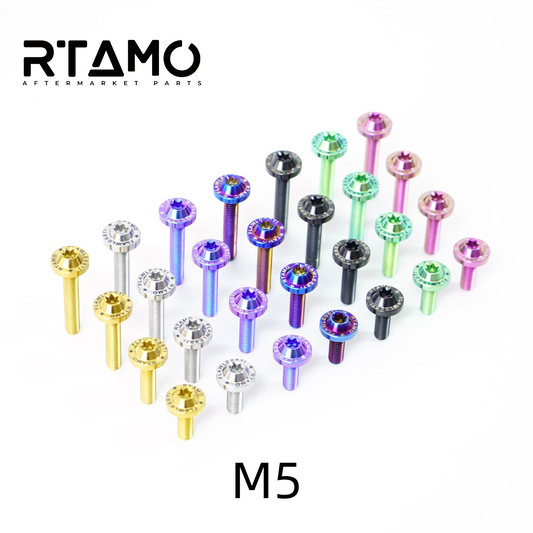 Titanium Bolt M5 Torx Head