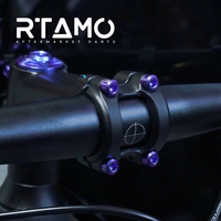 Titanium Bicycle Handlebar Stem Bolts M5