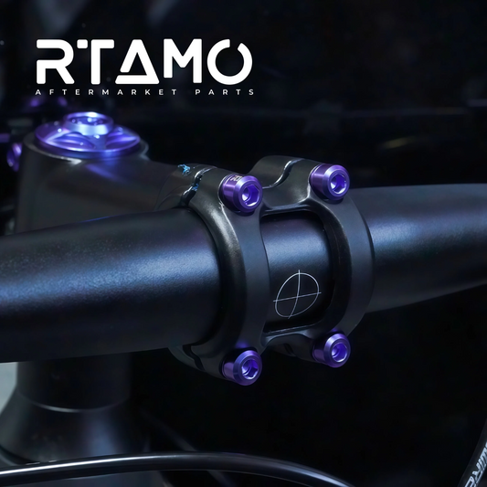 Titanium Bicycle Handlebar Stem Bolts M5