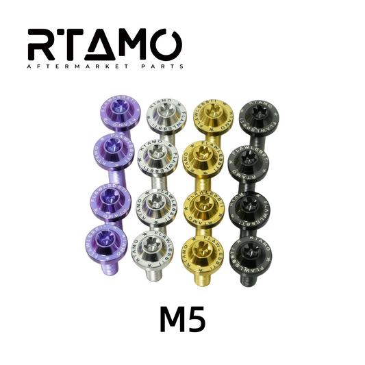 Titanium Bottle Cage Bolt M5 for Bicycle