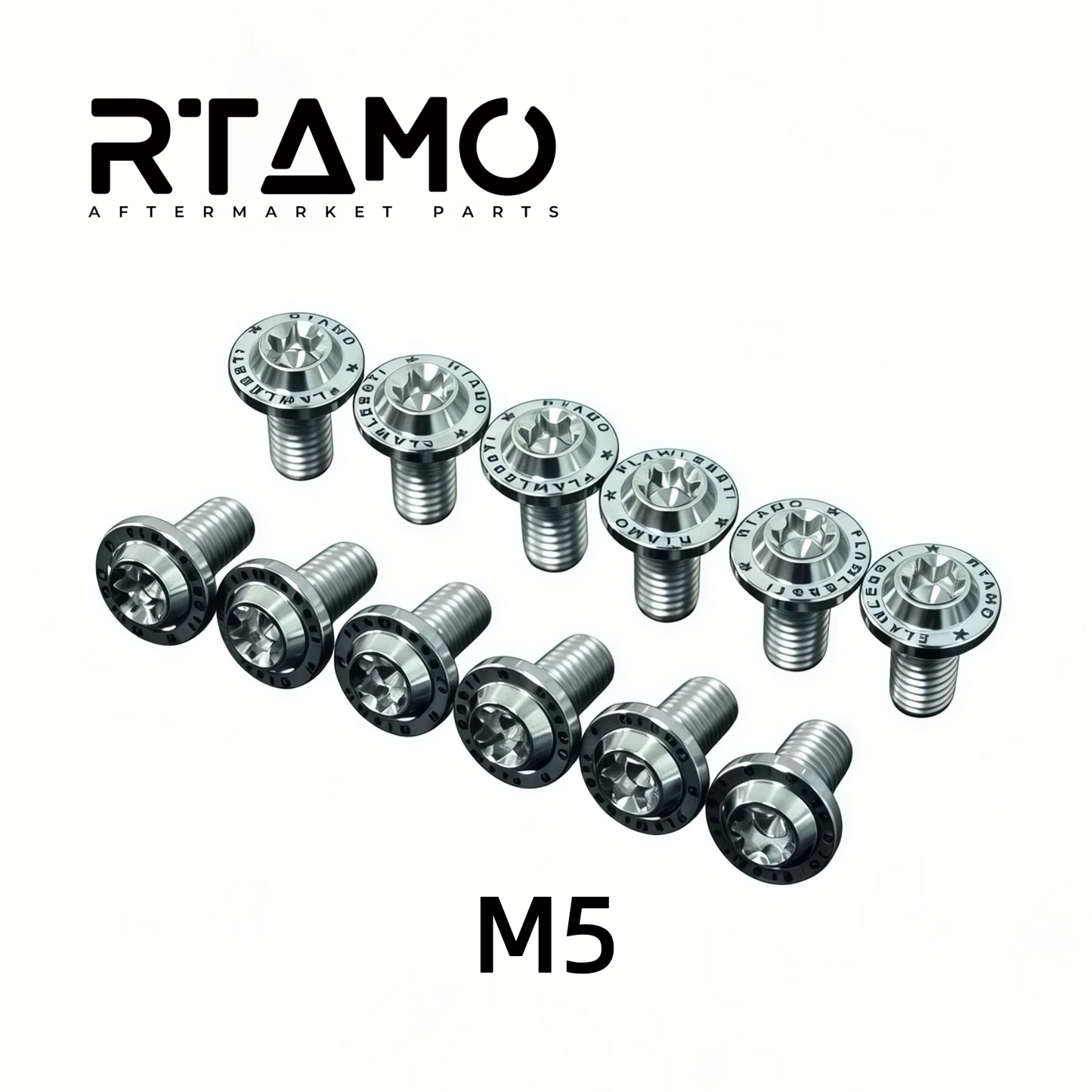 Titanium Disc Pan Bolt M5 for Bicycle