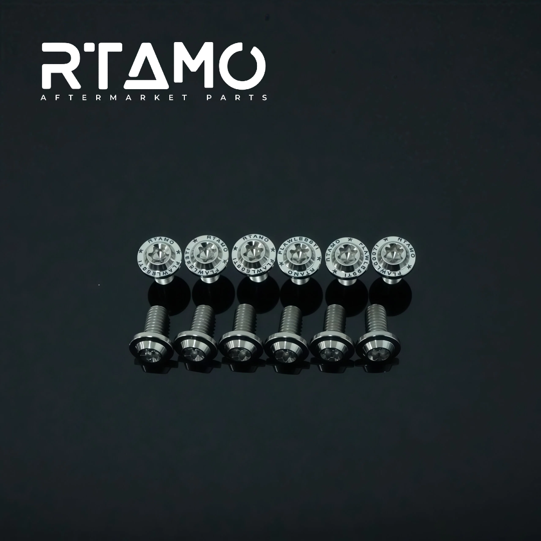Titanium Disc Pan Bolt M5 for Bicycle