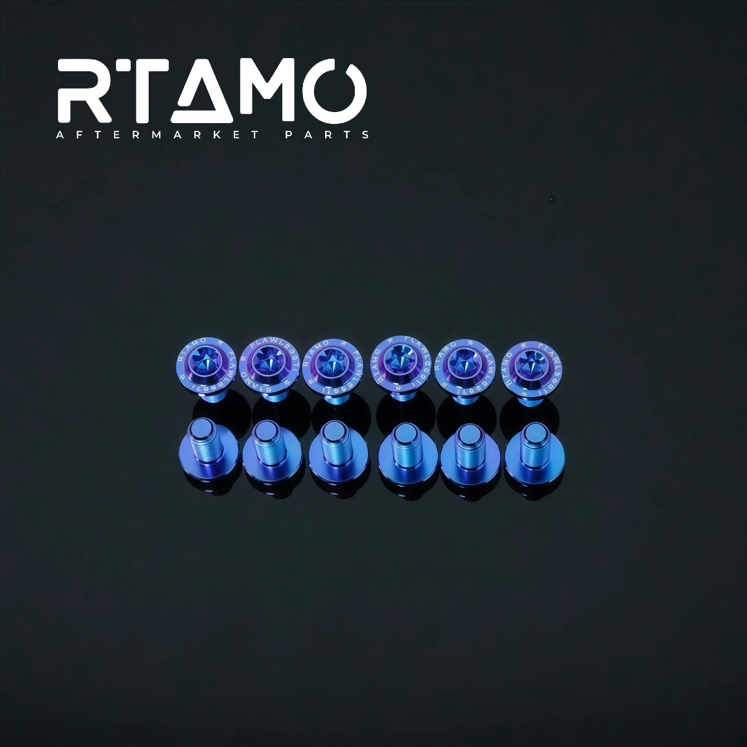 Titanium Disc Pan Bolt M5 for Bicycle