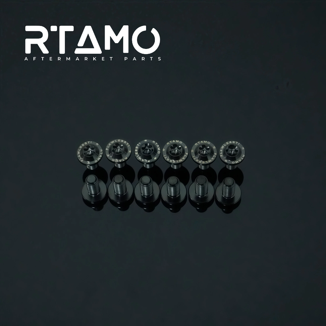 Titanium Disc Pan Bolt M5 for Bicycle