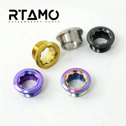 Titanium Bicycle Crank Cover Screw