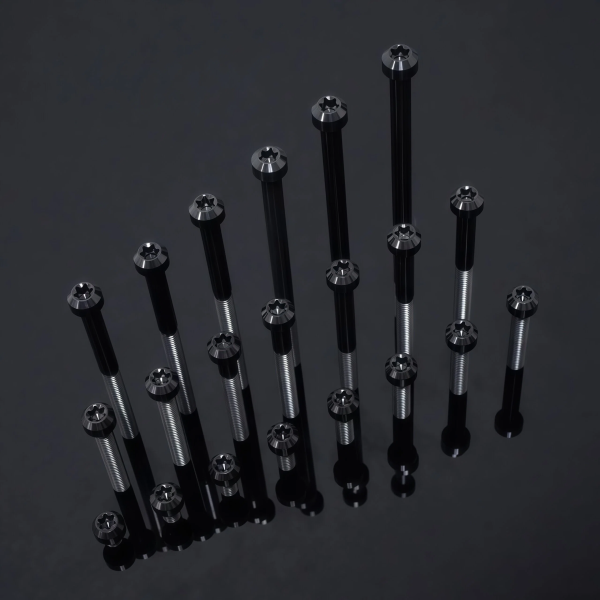 Titanium Bolt M6 Torx Head Chamfered Screw