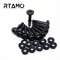 Titanium KOSO-CVT Bolt with Rubber Washer for Cygnus6/Nmax
