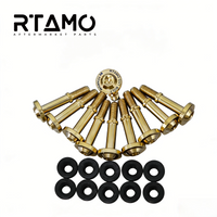 Titanium KOSO-CVT Bolt with Rubber Washer for Cygnus6/Nmax