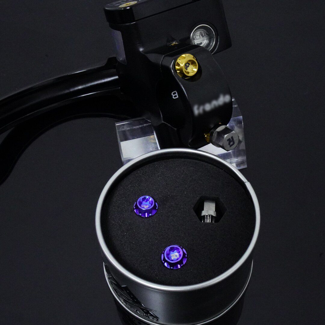 Titanium Anti-Theft Bolts M6