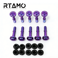 Titanium KOSO-CVT Bolt with Rubber Washer for Cygnus6/Nmax