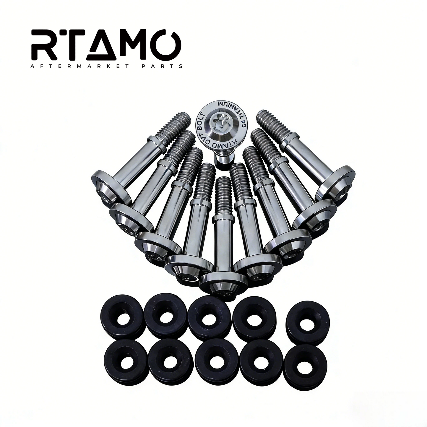 Titanium KOSO-CVT Bolt with Rubber Washer for Cygnus6/Nmax