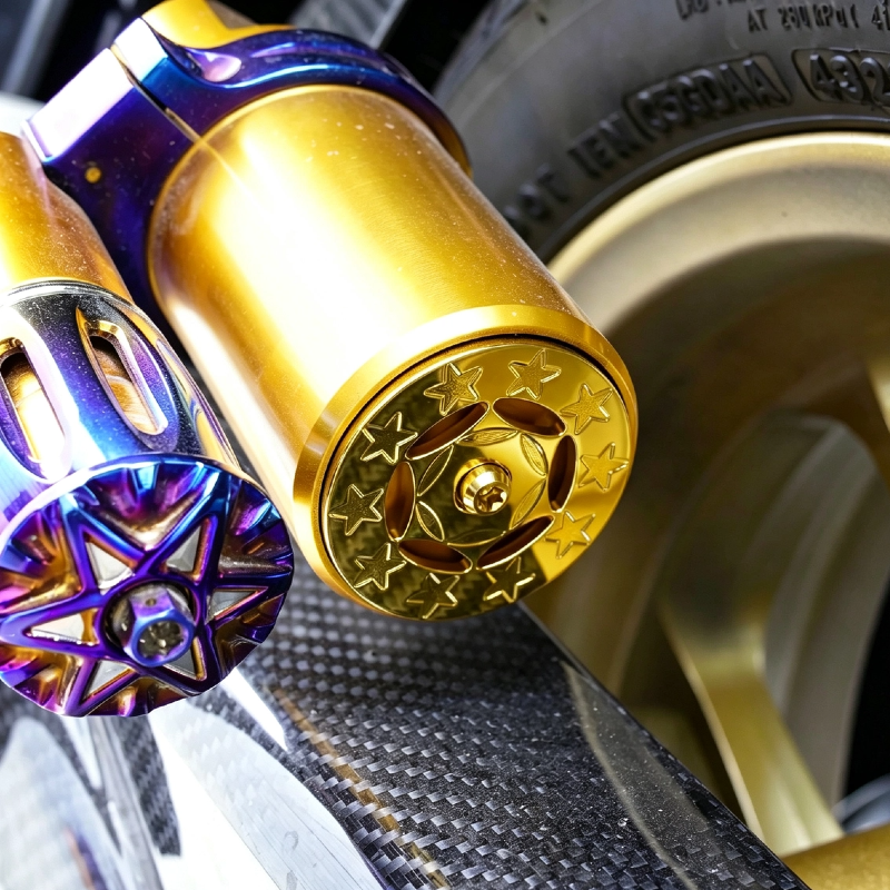 Titanium Shock Gas Reservoir Decor Gasket Set for Ohlins