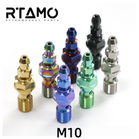 Titanium Banjo & Bleed Bolt Kit-Single Hole