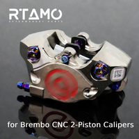 Titanium Caliper Mounting Bolts Fit for Brembo CNC 2-Piston Caliper