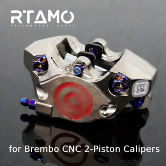 compare product Titanium Caliper Mounting Bolts Fit for Brembo CNC 2-Piston Caliper