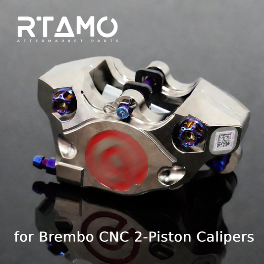 Titanium Caliper Mounting Bolts Fit for Brembo CNC 2-Piston Caliper