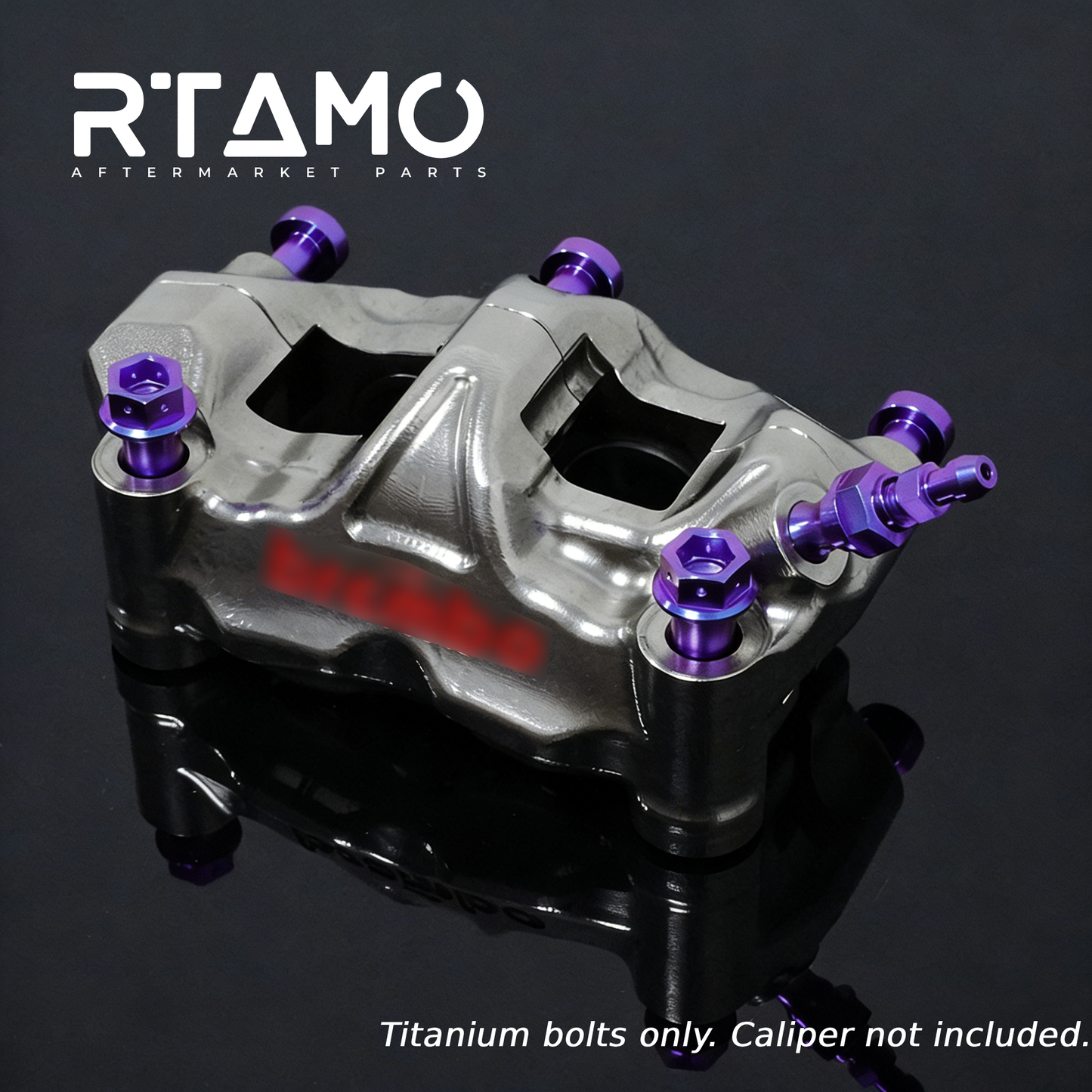 Titanium Caliper Bolt Compatible with Brembo GP4-RX Calipers