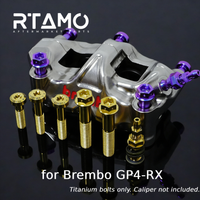 Titanium Caliper Bolt Compatible with Brembo GP4-RX Calipers