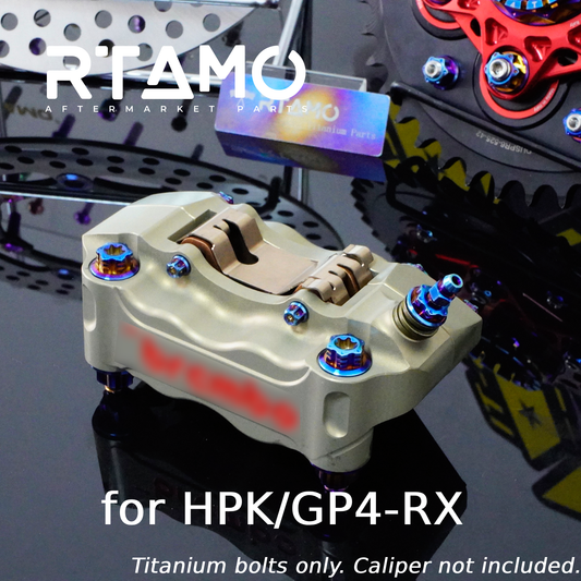 Titanium Caliper Bolt Fit for HPK/GP4-RX Calipers