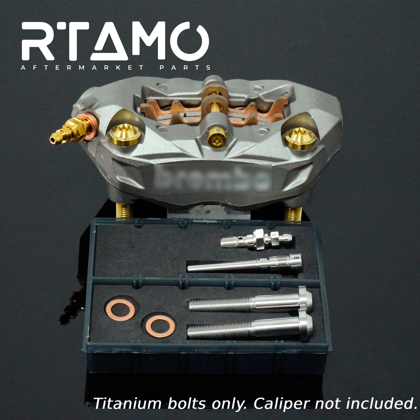 Titanium Caliper Bolt Fit for Brembo M4.32 Caliper