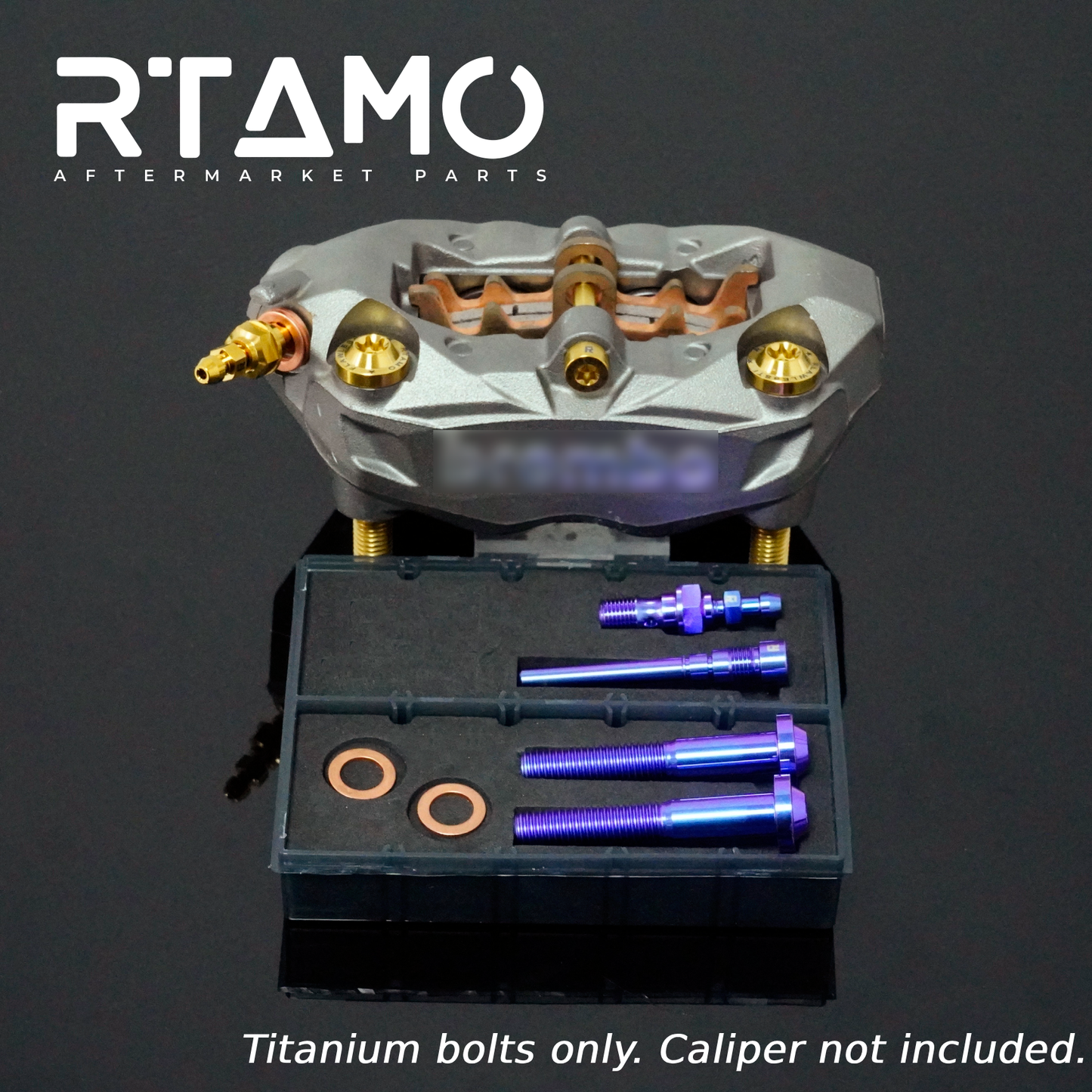 Titanium Caliper Bolt Fit for Brembo M4.32 Caliper