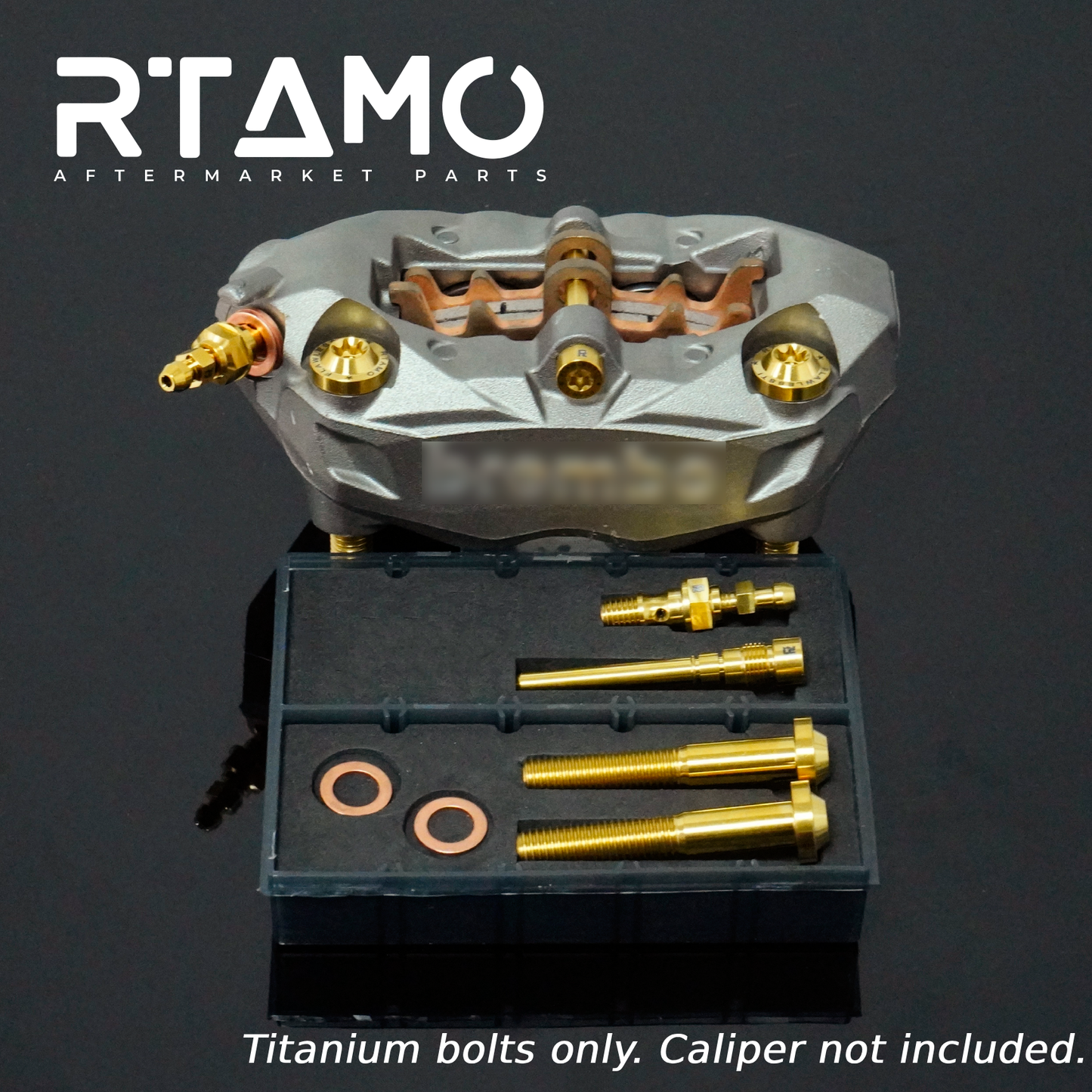 Titanium Caliper Bolt Fit for Brembo M4.32 Caliper