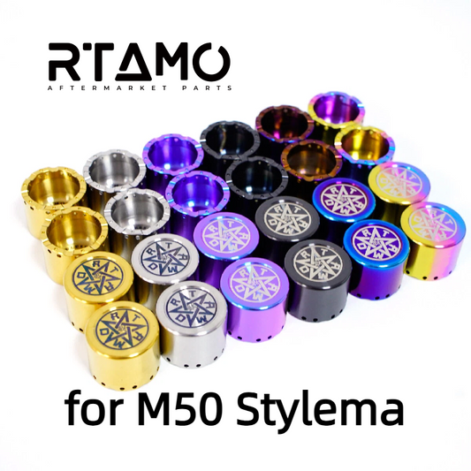 Titanium Caliper Piston Fit for M50 Stylema