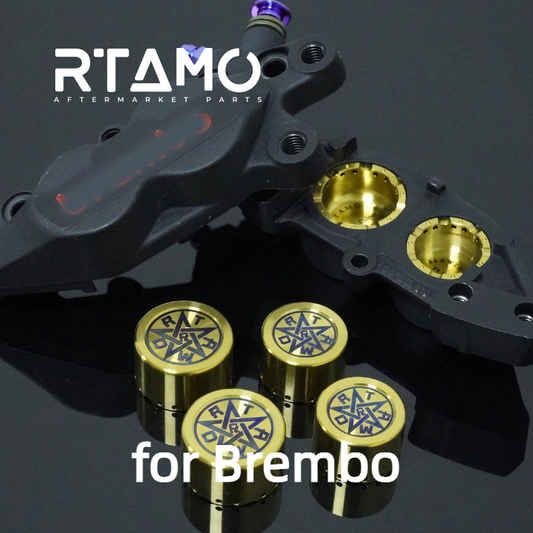 Titanium Caliper Piston Fit for Brembo 4 Pot
