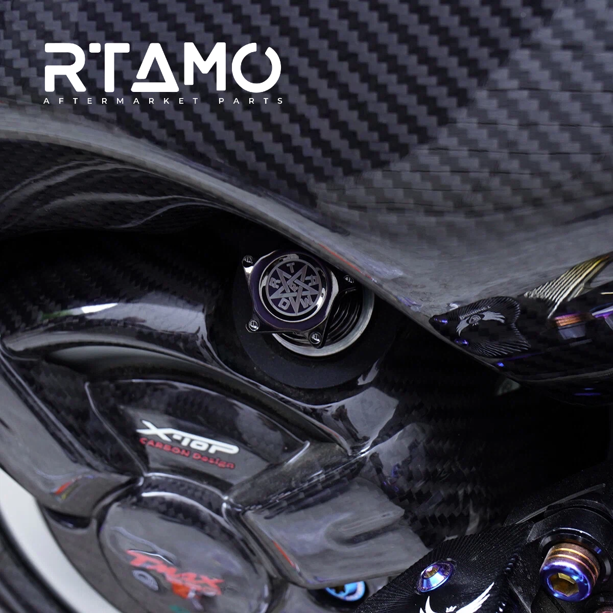 Titanium Engine Oil Bolt M20X1.5/2.5P Extended-Length