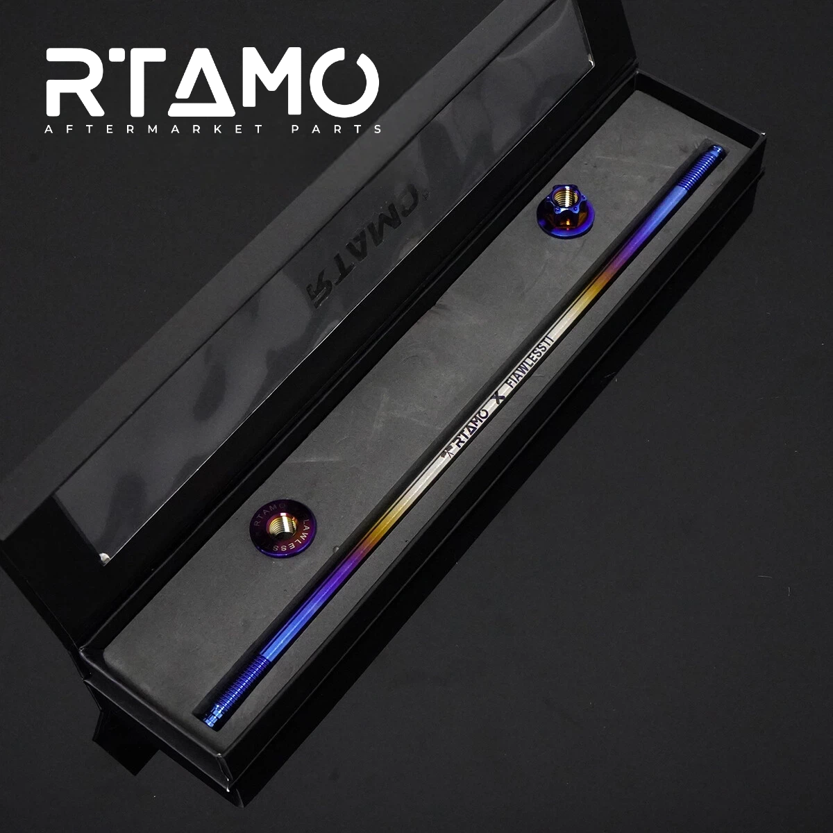 Titanium Flat Shaft Set M12