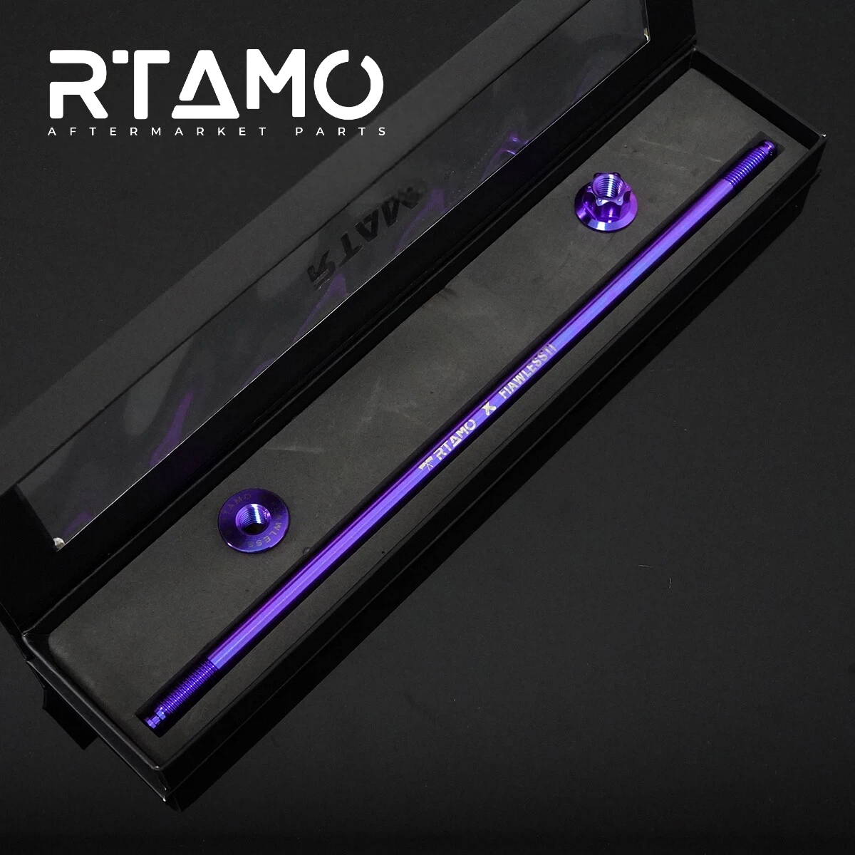 Titanium Flat Shaft Set M12