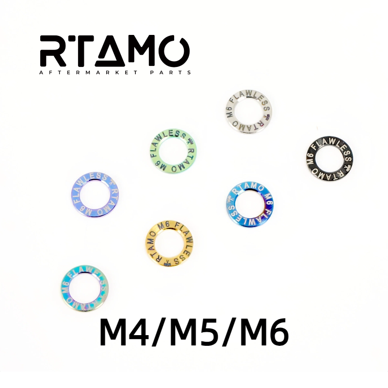 Titanium Small Flat Washer M4/M5/M6