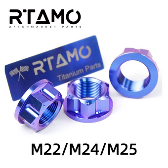 compare product Titanium CNC Nuts M22/M24/M25