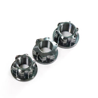 Titanium CNC Slotted Cross Nut M16/M18/M20
