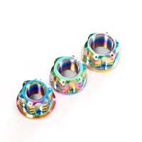 Titanium CNC Slotted Cross Nut M16/M18/M20