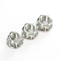 Titanium CNC Slotted Cross Nut M16/M18/M20