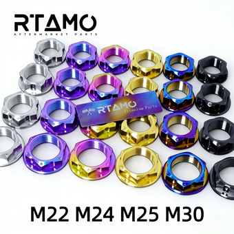 compare product Titanium CNC Nuts M22-M30