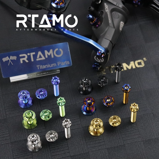 Titanium Oil Cup Bracket & Mount Bolt-S Model